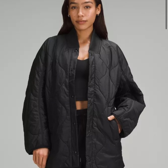 Quilted Light Insulation Jacket - Picture 3 of 6